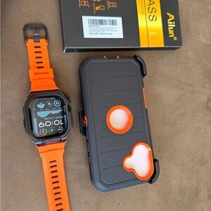 iPhone 17 Screen protector Phone case and Apple Watch Ultra 3 case